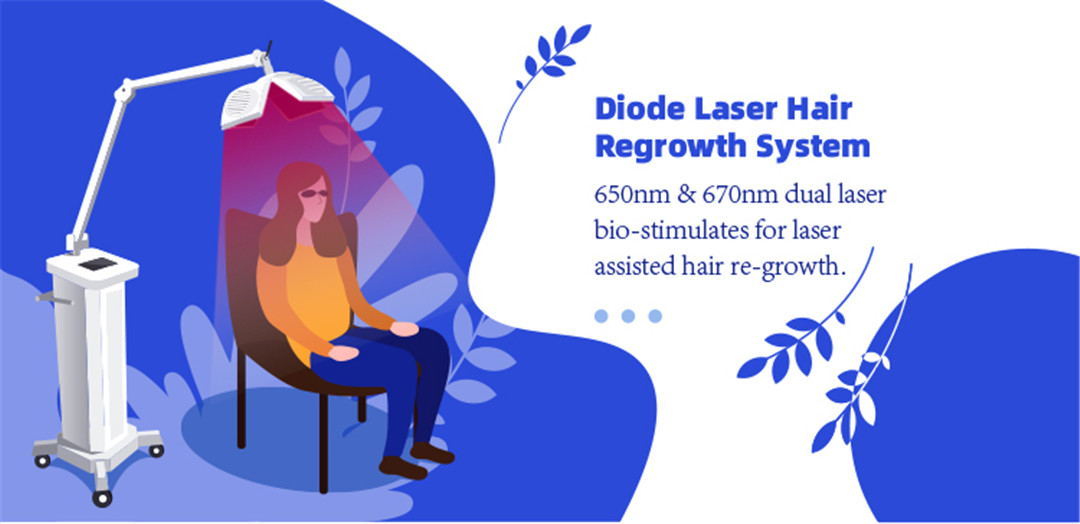 China Japan Imported 650nm Diode Laser Hair Regrowth machine Manufacturer  and Products | Suslaser
