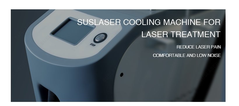 Suslaser Cooling Machine For Pain Relief Of Laser Treatment 3 Cooling Machine For Pain Relief Of Laser Treatment
